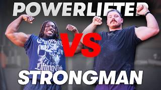 Grip Strength Showdown Powerlifter Vs Strongman - Feat. Nonso Chinye