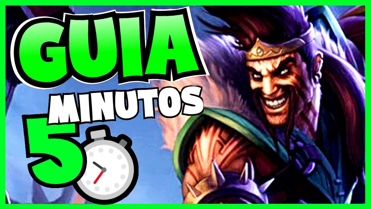 💥 Guia COMPLETA de Draven [Season 12] en 5 Minutos | League of legends (Guia) 🚀🚀