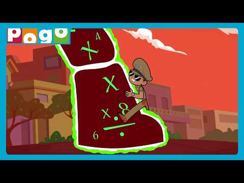 Singham vs The Math Monster!🧮😱🌌| Little Singham🦁| Cartoon Videos🤩| Cartoon for Kids | @Pogo