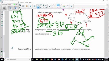 Unit 8 Day 1 Angles of Polygons