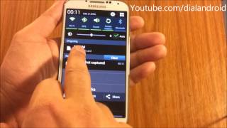 Samsung Galaxy S4 Screen capture/Screenshot Trick screenshot 1