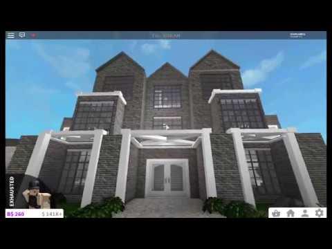 Roblox Bloxburg 3 Story Modern House Tour 126k Youtube - bloxburg house tutorial 3 story