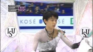 [HD] 羽生結弦 Yuzuru Hanyu - 2014 ISU World Championships - FS