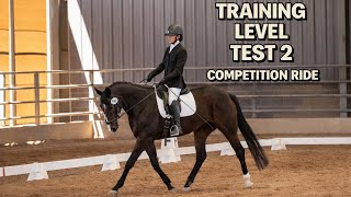 USDF Training Level Test 2 | Dressage Competition Ride - 65% 