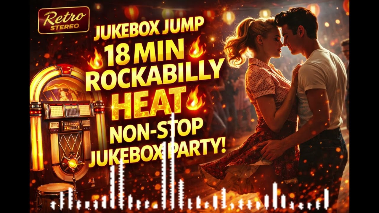 Jukebox Jump 🔥 18-Minute Non-Stop 1950s Rockabilly Party Mix