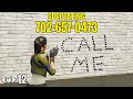 I Put My Phone Number on a Fake Default Skin (Toxic)