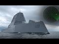 USS Zumwalt — The $4.4 Billion Stealth Warship That Looks Invisible