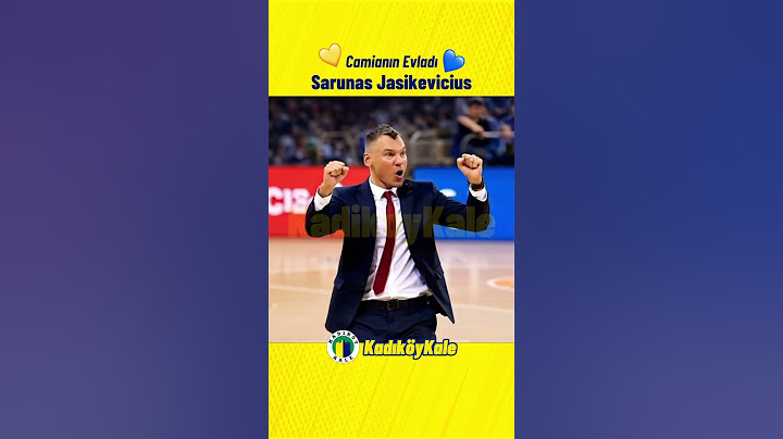 Sarunas Jasikevicius Edit Fenerbahçe Beko oyuncu koç antrenör seni dert etmeler madrigal euroleague
