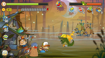 Swamp Attack - Episode 10. Level 3 Gameplay Android walkthroug