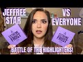 EXTREME FROST! Jeffree Star Cosmetics vs Everyone: An Epic Highlighter Battle