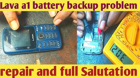 Lava a1 all modal battery backup problem solved. Lava keypad mobile battery backup problem.