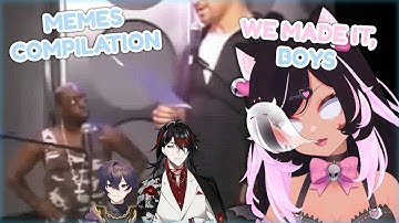 Ironmouse Reacts to memes compilation, witnessing a historical moment (