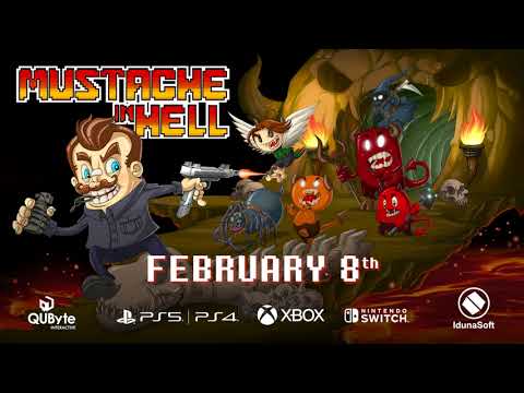 Mustache in Hell | Nintendo Switch, PS4, PS5 and Xbox