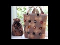 Примеры, как украсить сумку.  Украсьте сумку пуговицами. 36 вариантов сумок с пуговицами