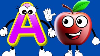 ABC Phonics Song - Toddler Learning Video Songs | A for Apple | Learn Phonics Sounds of Alphabet