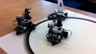 Formation Platooning- Embedded Cooperative control project