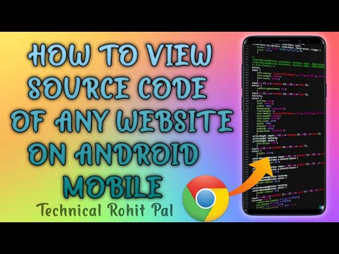 How To View Source Code Using Android Phone Mobile Se Source Code Kaise Dekhe Shorts Code