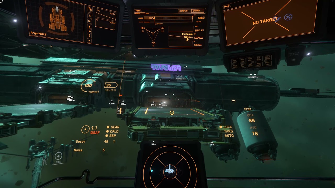 Landing pad on the other side no problem - Star Citizen 3.13.1