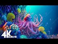 24 HOURS of 4K Underwater Wonders   Relaxing Music - The Best 4K Sea Animals for Relaxation