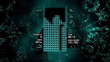 Tetris Effect demo: 214k points in expert Journey mode