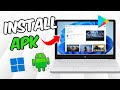 Runinstall apk files on windows 11 without emulator  get play store on pc