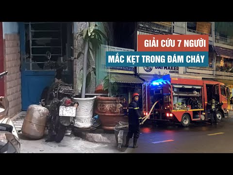 Video Giải cứu 7 người mắc kẹt bên trong ngôi nhà bị cháy... - youtube