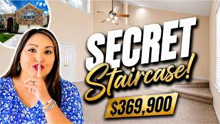 This Home Has a Secret Staircase! | Spring TX Home Tour