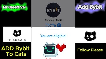 How To Connect Cats Bybit wallet।। Cats Airdrop Withdrawal Bybit Deposit Address,Memo।।Cats Airdrop।