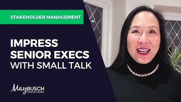 How to Impress Senior Management in Informal Conversations