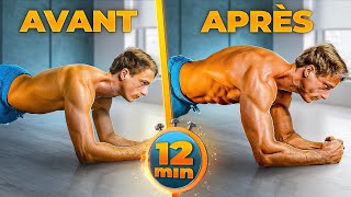 Abdos & Gainage Intense En 12Min Ventre Plat Résultats 30 Jours