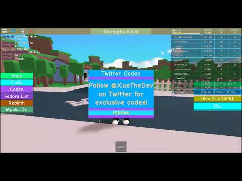 Roblox Sparkle Time Fedora Lifting Simulator Codes Youtube