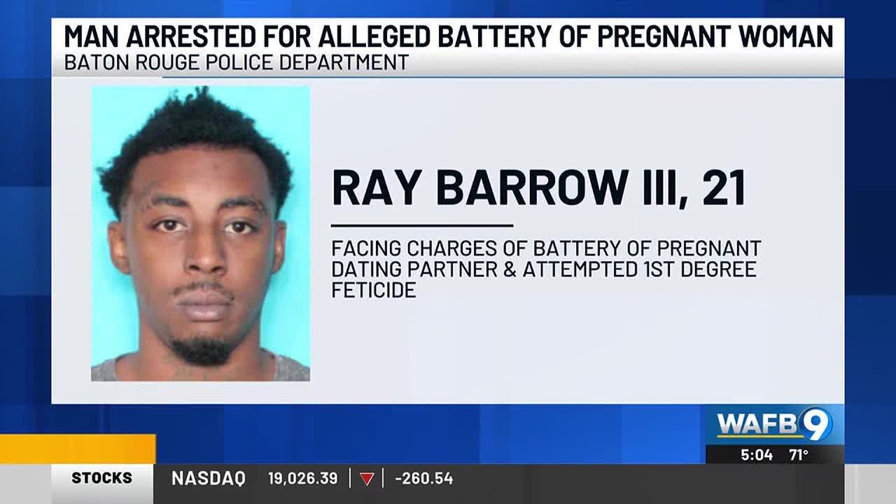 Man arrested for alleged battery of pregnant woman - YouTube