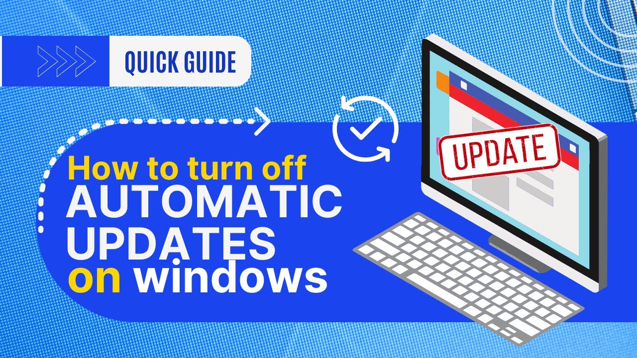 🔧 How to Turn Off Automatic Updates on Windows 2025 [Easy Method] - YouTube