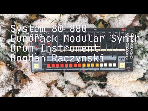 System 80 880 Eurorack Modular Synth Drum Instrument