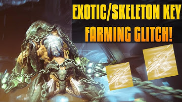 Destiny Glitch- INSANE Exotic/Skeleton Key Farming method! (Featuring TheSilentGuardian)