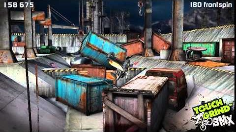 Touchgrind  BMX Breaking illusion labs record!