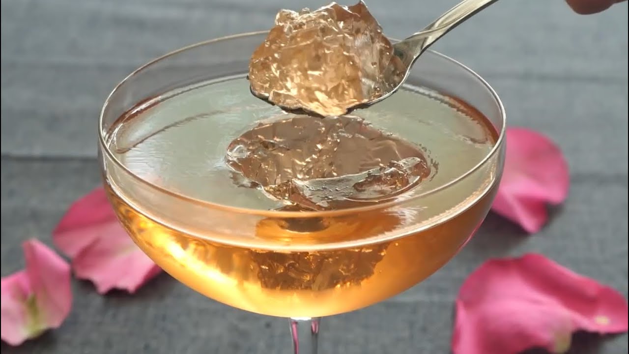 How to make Rosé Wine Jelly Kylie Minogue Wine Jelly YouTube