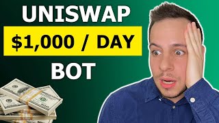 Uniswap $1000 / Day Liquidity Frontrunning Sandwich and Arbitrage Bot for Passive Income