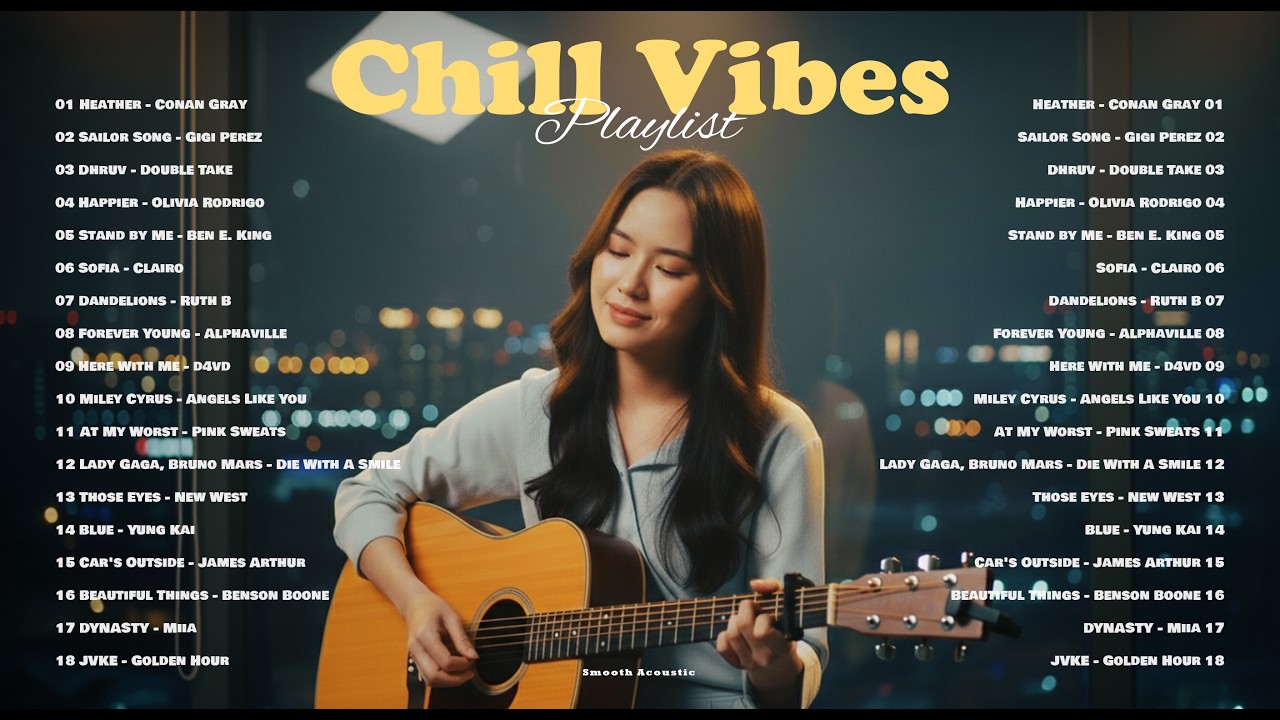 Best Acoustic Cover Song 2026 💞🎧| Chill Vibes Playlist 2026 | Conan Gray, Gigi Perez, Druv