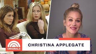 Christina Applegate Talks Playing Jennifer Aniston S Sister On Friends Youtube