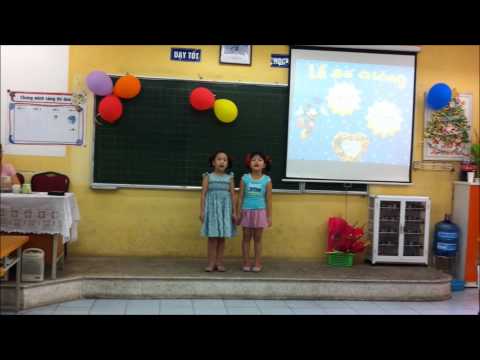 Video Gửi lời chào lớp 1 - youtube