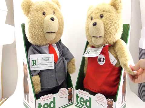 ted/テッド《エプロン》16インチ（約40cm）トーキングぬいぐるみ