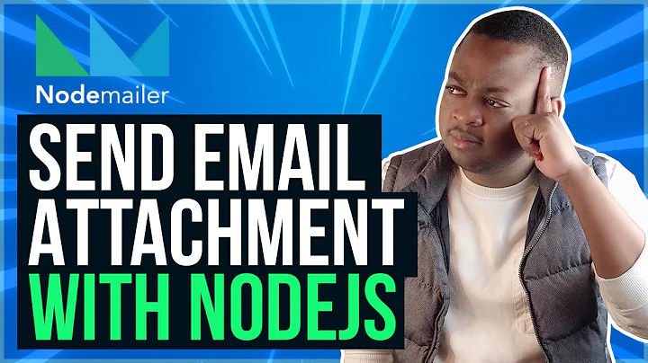 Send email attachments - Nodejs