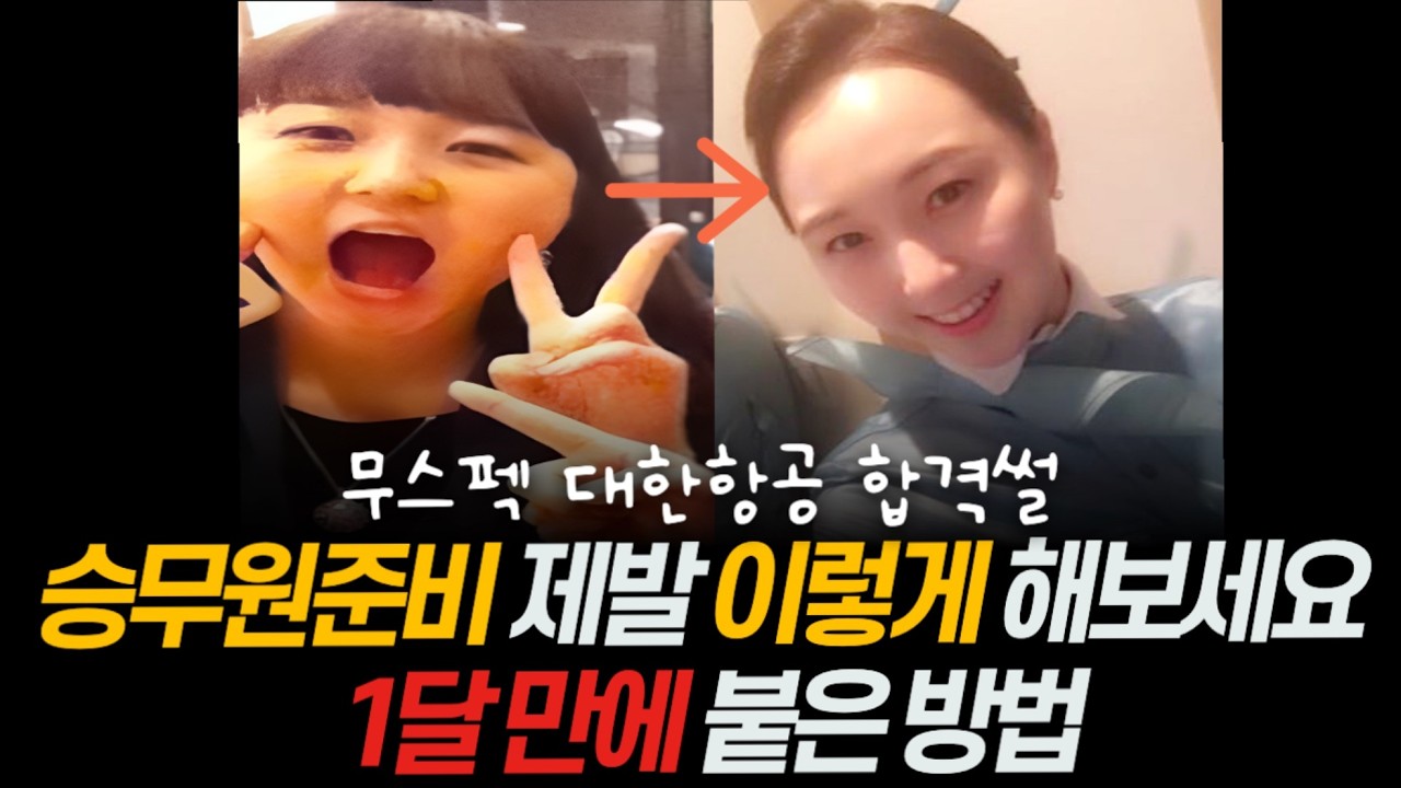 승무원준비 시작했다면? ‘이걸’ 하고 안하고는 하늘과 땅차이입니다. (승준생 스펙, 승무원이미지, 승무원보이스, 멘탈관리 노하우)