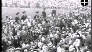 Amazing footage of Newcastle United coming home with the cup in 1952
