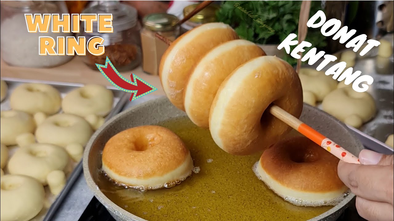 RESEP DONAT KENTANG EMPUK DAN LEMBUT TAHAN LAMA CUMA 1 X PROOFING AJA