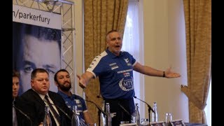 UNREAL BEEF!! - RAGING PETER FURY ABSOLUTELY LOSES IT AS HE IS CONFRONTED BY PROMOTER DAVID HIGGINS