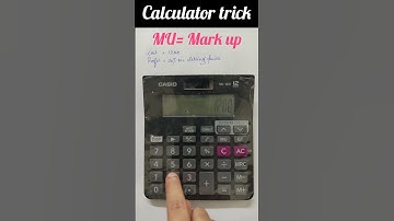 Use of MU in calculator