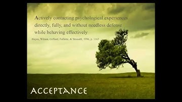 Demystifying ACT - Acceptance