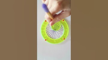 Super easy Spirograph Design #shorts